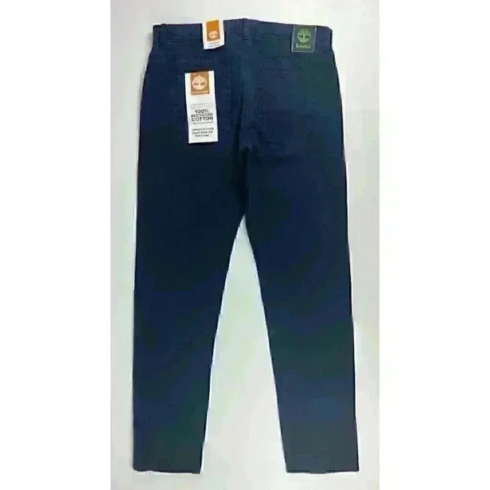 NEW! Timberland Men's Size W34 L34 Earthkeepers Tapered Fit Denim Jean NWT $88 - Picture 2 of 3